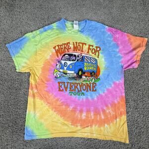 Brother Osborne Shirt Mens XL Tie Dye Were Not For Everyone Concert Tour 2018
